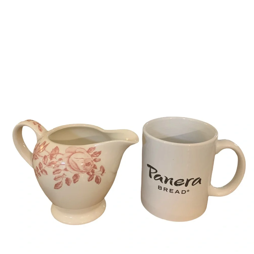 Churchill Pink Peony China Creamer made in England Cottagecore Floral